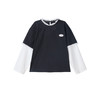 笛莎千与2025秋季新款女童蕾丝花边假两件拼接长袖T恤 商品缩略图4