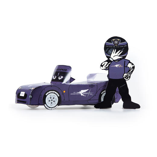 STA 2025 S.LAB NASA 赛道日系列汽车模型海报 商品图3