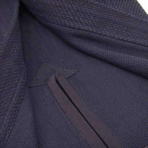 【松勘MATSUKAN】 一重織刺 蓝染/白晒 剣道衣 日本刺绣 商品图1