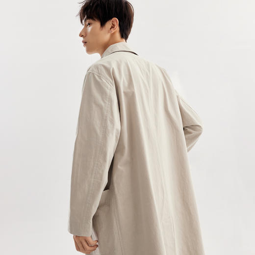 【男装】【商场同款】麦檬春秋中长风衣9G2160041 商品图3