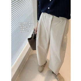 【宝藏弯刀裤，松弛感满满】褶皱九分松弛弯刀裤宽松显瘦哈伦裤2025早秋款！