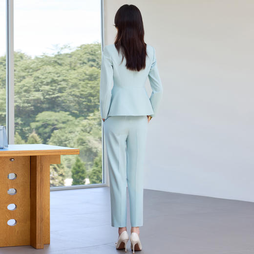 IWY/气质上镜主持西装套装女高级感美容院接待职业套裤工作服25CP808 商品图4