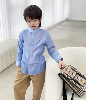 佐丹奴童装25年商场同款纯棉狮子衬衫03045083
