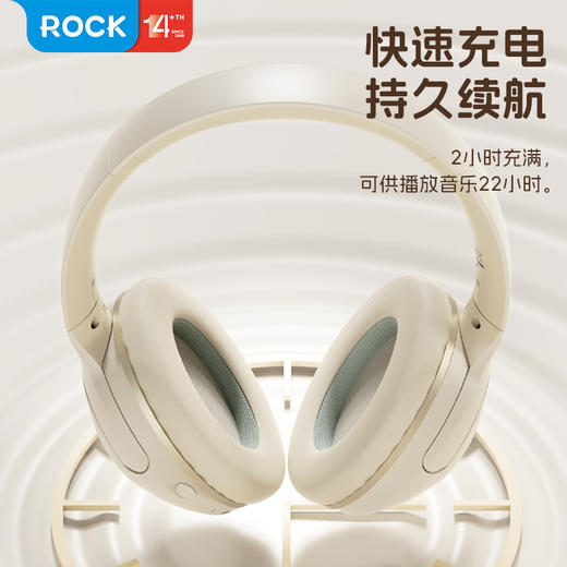ROCK O3降噪头戴蓝牙耳机 商品图3