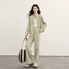 【08/27新品】熙世界通勤运动卫衣套装女2025秋装新款休闲外套直筒长裤子两件套 商品缩略图2