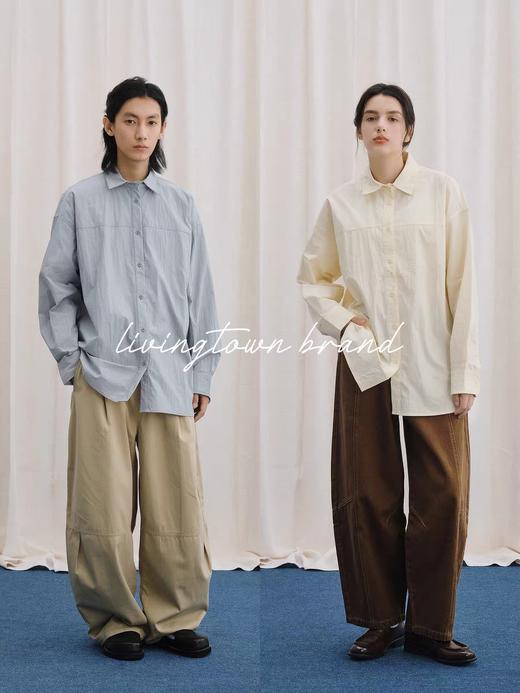 LIVINGTOWN/ LT凉感棉基础衬衫 商品图0
