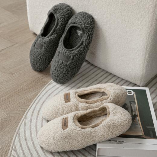 【澳洲品牌】EVERAU 休闲家居鞋女士羊皮毛一体软底室内鞋EA2055 商品图1