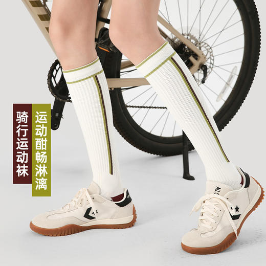 （49.9任选3件）Renaissance女袜运动小腿袜跑步跳绳美腿显瘦健身瑜伽肌能压缩袜（活动产品，收货7天内支持退换） 商品图8