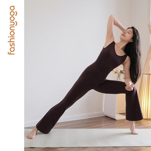 FC15958美背连体九分喇叭裤 商品图10