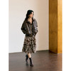 HeyDress叶子印花系带长款连衣裙 商品缩略图2