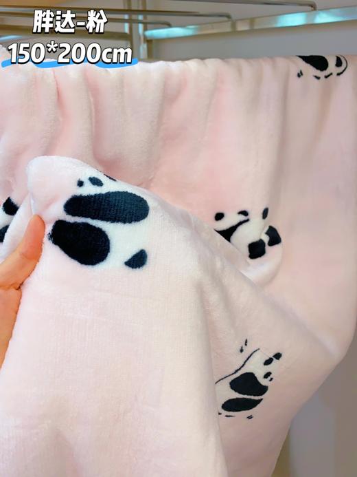 松植屋多功能高克重双面法兰绒毯可盖可铺 午休毯/膝盖毯/披肩/沙发毯子 商品图7