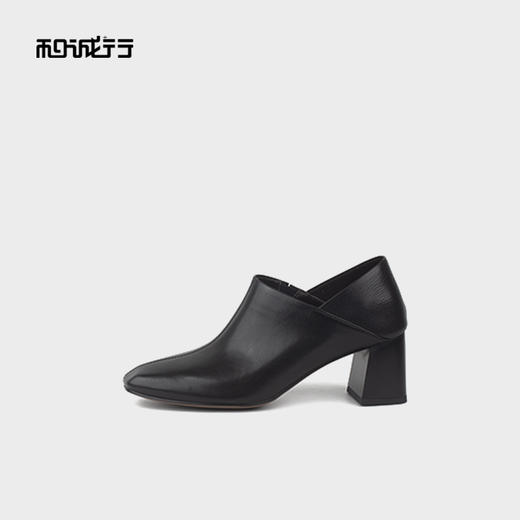 和诚行秋季新款时尚通勤百搭女式满口鞋1830056 商品图2