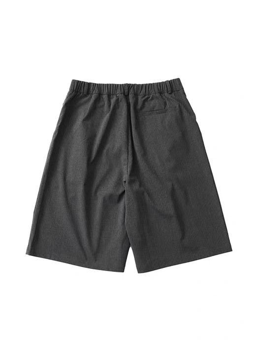 LIVINGTOWN/LT复古条纹短西裤 商品图0