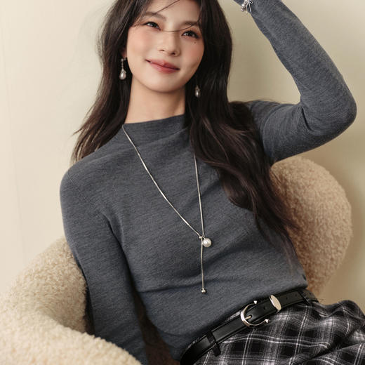 【严选】诗凡黎春秋套头毛衫7G8432711 商品图3