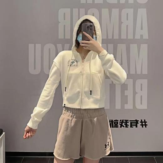 【S/XL码，如无货将做退款】
安德玛UA春夏Project Rock强森女子棉织训练运动外套 1379002-130 商品图2