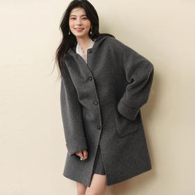 【严选】诗凡黎冬中长大衣7G9170291