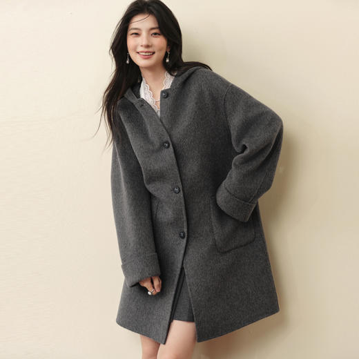 【严选】诗凡黎冬中长大衣7G9170291 商品图0