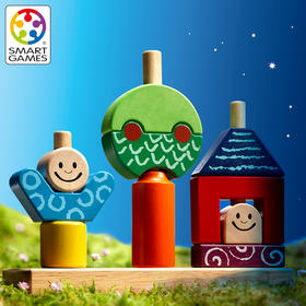 *2岁+|日与夜创意积木Smart Games爱思极益智玩具桌游幼儿早教