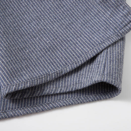 【含绵羊毛】罗蒙秋冬长袖衬衫男士双面磨毛厚款休闲百搭商务通勤长袖衬衣 商品图7