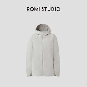 ROMI STUDIO“伴行山野”四面高弹双层编织软壳风帽外套RWCAW05902