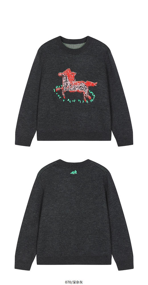 Jnby  25年秋款   长袖套头毛衫  1P9311960 商品图4