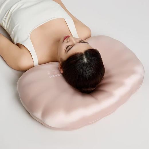 专利生物基0压进口缎母婴贝壳治愈枕头 商品图5