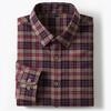 【含绵羊毛】罗蒙秋冬长袖格子衬衫男士商务风通勤磨毛保暖舒适长袖衬衣 商品缩略图8