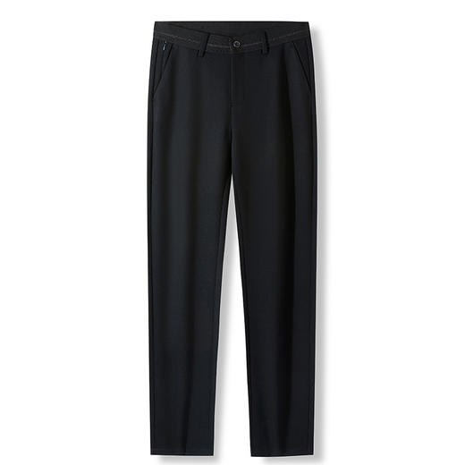 【含绵羊毛】罗蒙春秋男士休闲西裤舒适透气直筒显瘦挺括休闲裤 商品图7