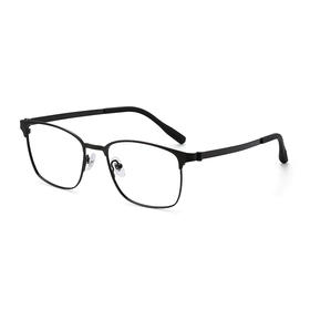 普莱斯光学镜框H00410 轻奢商务框 经典框型 痞帅潮款 合金+硅胶材质 三色可选