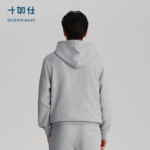 秋冬针织可再生毛圈套头帽衫卫衣-LH04-05 商品图3