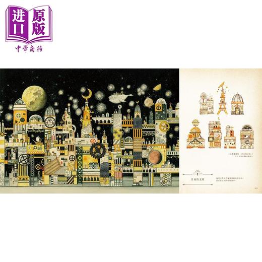 预售 【中商原版】西村典子画集 空想街杂货店的世界 港台艺术原版 西村典子 瑞昇文化出版 商品图3