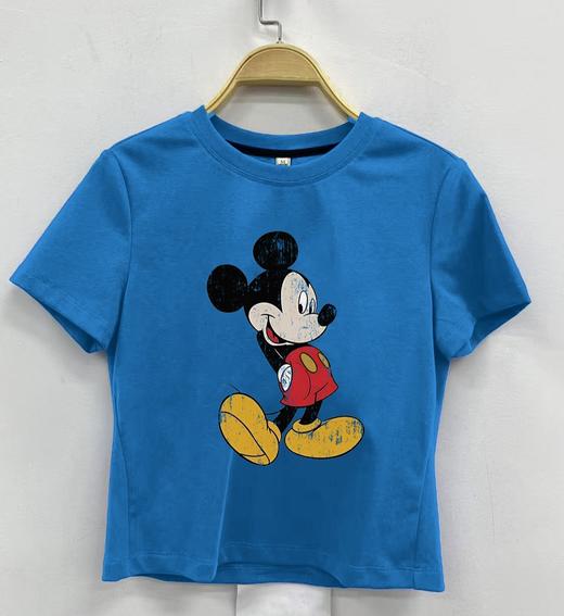 NC圆领卡通图案短款T恤50714（蓝）秋季153020150321 商品图1