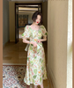（清仓现货）【社群供V】法式高级气质茶歇长裙收腰设计感连衣裙混纺2 商品缩略图5