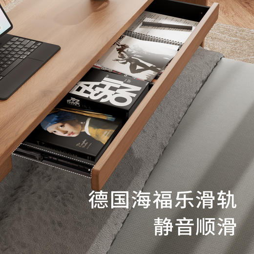 2平米纯实木跨床桌，2m纵享长度，适用市面常见尺寸大床 商品图5