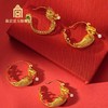 故宫 龙凤金禧 丹凤玲珑花丝耳饰 商品缩略图1