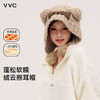 【成毅同款】VVC帽子女秋冬可爱小熊耳朵针织帽保暖显脸小毛线帽冬季防寒头套 商品缩略图6