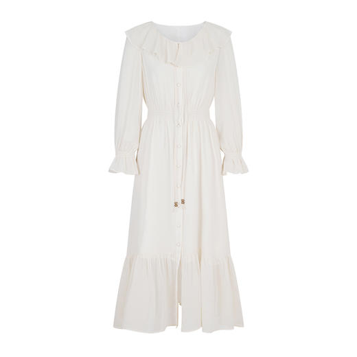 HeyDress荷叶边度假风收腰连衣裙 商品图4