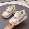 【细腻柔软！舒适耐磨】亲肤内垫，宝宝学步鞋网面小童魔术贴机能鞋男童防滑阿甘鞋女宝宝软底运动鞋。ra 商品缩略图4