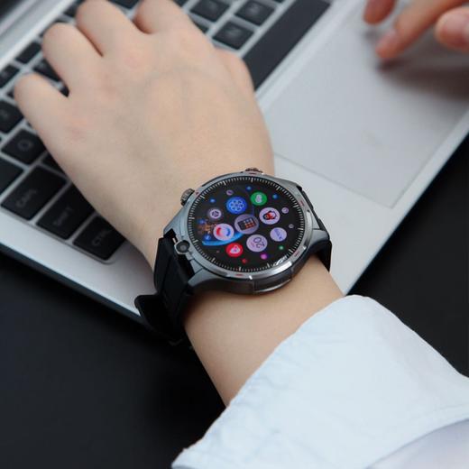 疯抢中！！能打电话/刷抖音【中国500强 创维S4智能手表】可插卡4G全网通 登微信/玩游戏/下载APP/拍视频/防水/运动/健康监测等多功能 礼盒装 商品图3