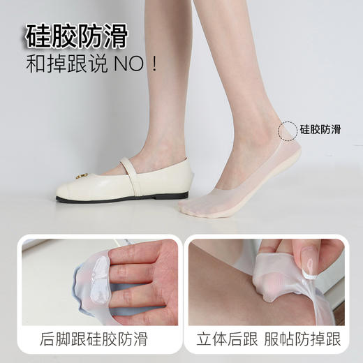 Bimilie冰丝女船袜 商品图1