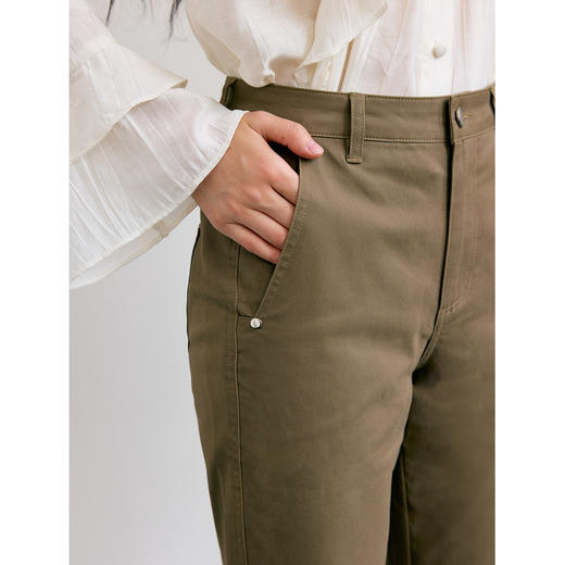 HeyDress九分修身微弹休闲裤 商品图2