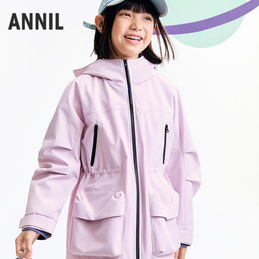 【实体店同款】女童梭织外套冬季新款安奈儿童装AG545349 商品图2