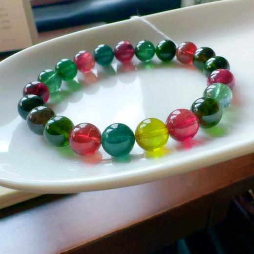 8.8mm单圈老矿碧玺手串 商品图4