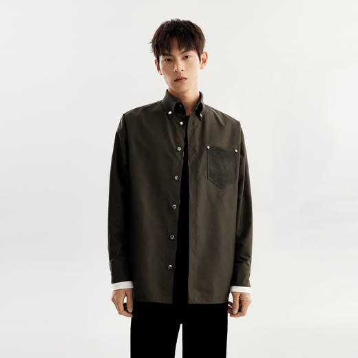 【男装】【商场同款】麦檬春秋衬衫9G1120061 商品图0