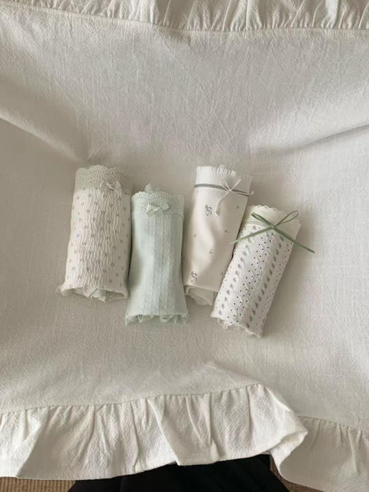 【送手提袋】10条盲盒内裤！2025秋款女棉裆弹力中腰收腹女士三角内裤 多种材质款式随机发 纯棉底档短裤 商品图7