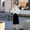 休闲时尚防晒衬衫，洋气宽松吊带裙两件套裙HR-XMRS2571 商品缩略图0