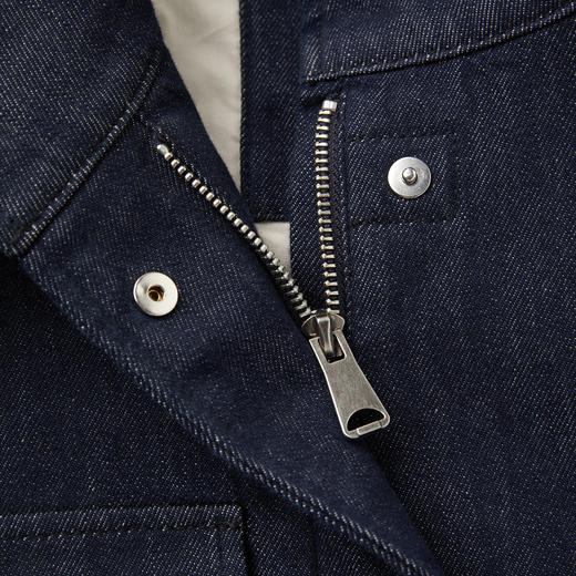 ROMI STUDIO“旅行者”意式老钱工装立领牛仔夹克外套RWCSWA3131 商品图3