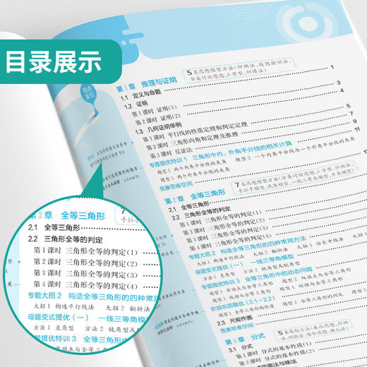 2025秋 【 青岛版】八年级数学上 实验班提优训练 商品图2