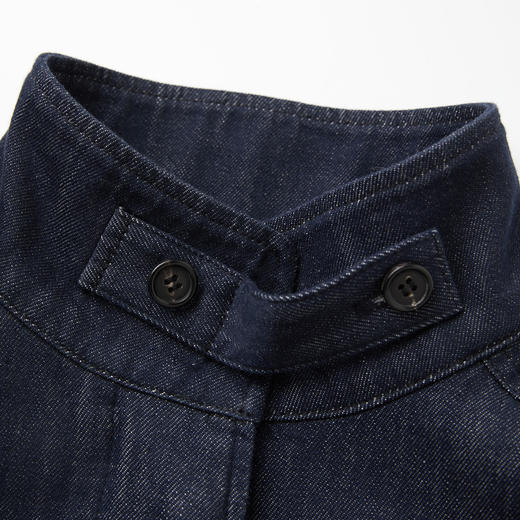 ROMI STUDIO“旅行者”意式老钱工装立领牛仔夹克外套RWCSWA3131 商品图2