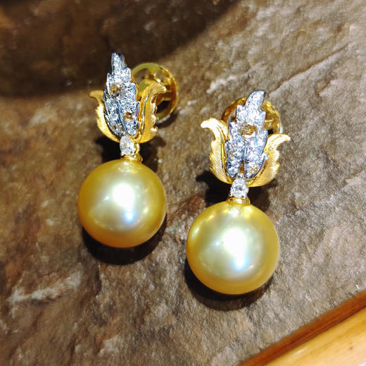 复古南洋金珠耳坠 商品图1